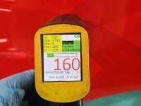 Błotnik przód prawy Peugeot 206 czerwony KKN