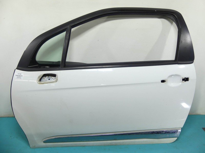 DRZWI PRZÓD LEWE KIEROWCY CITROEN DS3 10-16 3d biały EWP/EXY
