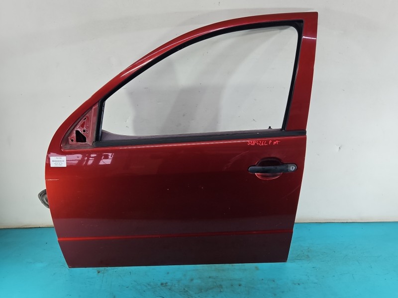 DRZWI PRZÓD LEWE KIEROWCY Skoda Fabia I 5d bordowy 9770 LF3T