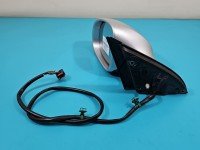 Lusterko lewe pin Vw Passat B6 sedan srebrny LA7W 4d europa