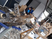 WÓZEK KOŁYSKA TRAWERS Sanki Belka silnika Alfa romeo 147 1.6 16V