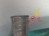 Błotnik przód prawy Mercedes W245 srebrny 761
