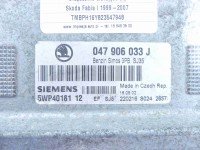 Komputer Skoda Fabia I 047906033J, 5WP40181 12 1.4 mpi