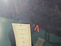 Błotnik przód lewy Citroen C4 picasso I 06-13 granatowy KEN - Enamel ICARE