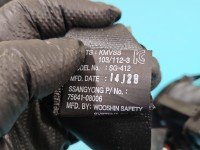Pas bezpieczeństwa tył prawy Ssangyong Rexton I 75641-08006