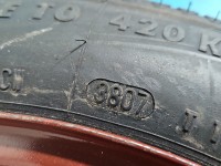 Koło zapasowe 15" dojazdowe dojazdówka Peugeot 207 Rozstaw śrub: 4x108, Continental, 125 mm, Profil opony: 80, IMPRK1608025,...