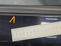 Drzwi tył prawe Vw Polo V 6R 09- HB 5d Lc9x