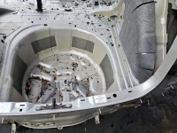 Pas tylny podłoga wanna bagażnika Skoda Scala 2019- HB