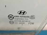 Szyba drzwi przód lewa KIEROWCY Hyundai I30 I 07-12 kombi