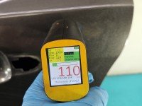 Drzwi tył lewe Peugeot 308 II T9 kombi 5d brązowy KKSD