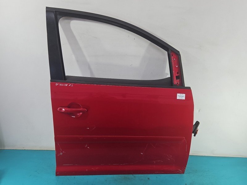 DRZWI PRZÓD PRAWE PASAŻERA Vw Touran I 5d czerwony LY3D