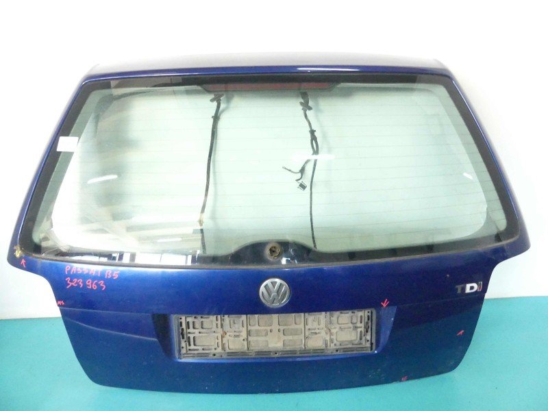 Klapa tył Vw Passat B5 kombi 5d granatowy LC5X