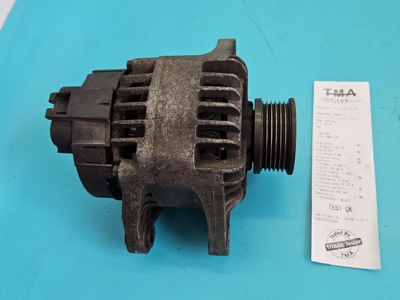 TEST Alternator Alfa romeo 147 46782213, 63321826 1.9 JTD