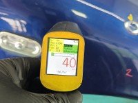 Błotnik przód prawy Seat Leon I Toledo II niebieski LS5S