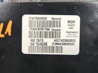 Sterownik moduł Maserati, Fotela przód lewy Maserati Quattroporte II 13- 670035026