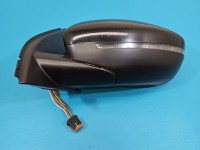 Lusterko lewe Peugeot 308 II T9 10pin (11 przewodów).rysy , składane elektrycznie KOLOR Ktvd europa