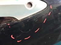 DRZWI PRZÓD PRAWE PASAŻERA Honda Civic VIII UFO 5d B92P