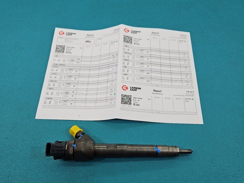 TESTOWANY Wtryskiwacz Jaguar XE X760 0445110654 2.0d (204DTD)