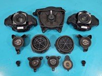 Głośniki komplet AUDI A8 D4 4H 4H0035297, 4H1035402A, 4H0035397