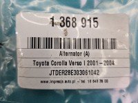 TEST Alternator Toyota Corolla Verso I 27060-22100 1.8 vvti