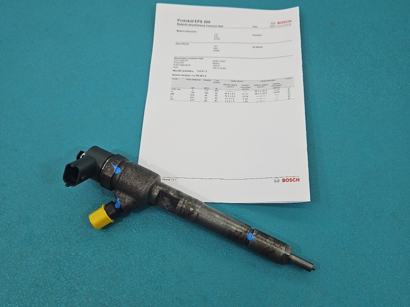 Wtryskiwacz Opel Combo D 0445110351 1.3 cdti