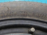 Koło zapasowe 16" dojazdowe dojazdówka Dodge Caliber Rozstaw śrub: 5x120, Continental, 115 mm, Profil opony: 90, Rok...