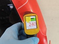 Drzwi tył prawe Citroen Berlingo I HB 5d czerwony, KJU