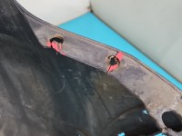 Zderzak tył Infiniti FX I czarny KH3 HB