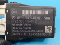Sterownik moduł GRZANIA FOTELA PP Mercedes W222 A2229009910