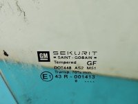Szyba drzwi przód prawa Opel Astra II G