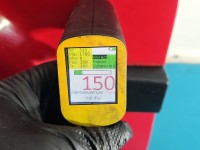 Błotnik przód lewy Vw Golf II czerwony LY3D