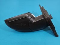 Lusterko lewe Opel Insignia A 6pin. Rysy na obudowie, odpryski BIAŁY Z40R europa