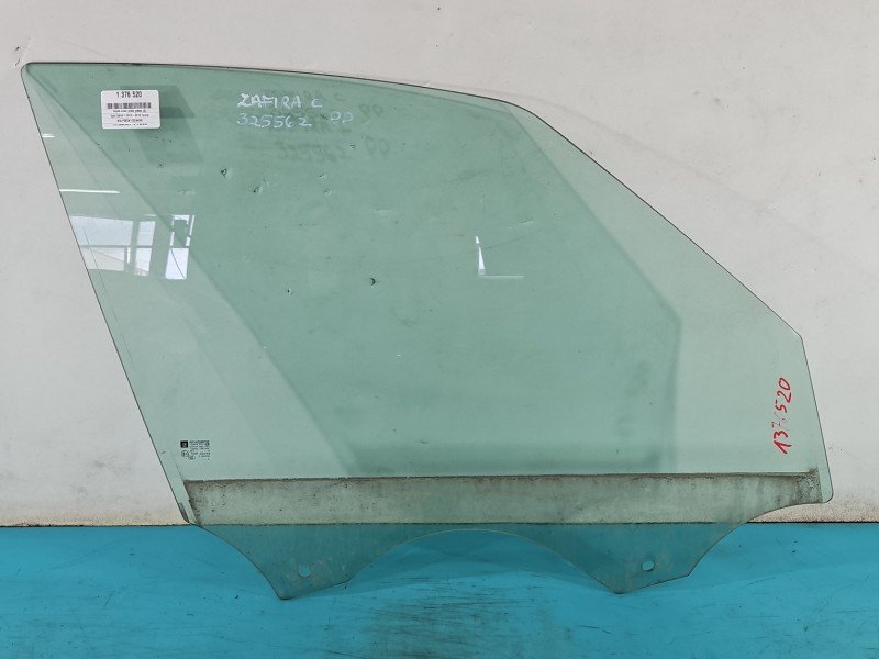 Szyba drzwi przód prawa Opel Zafira C HB