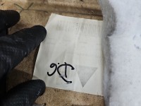 Tapicerka drzwi przód prawa boczek Mercedes ML W164