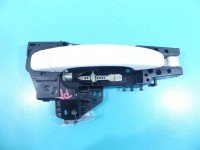 Klamka tył prawa zewnętrzna AUDI A4 B8 8T02837886 biały/ T9 IBIS WHITE