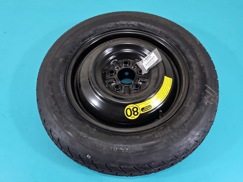 Koło zapasowe 16" dojazdowe dojazdówka Jeep Compass I 06-16 5x114.3, Goodyear, 155 mm, Profil opony: 90, 155/90 R16 5X114.3... Koło zapasowe 16" dojazdowe dojazdówka Jeep Compass I 06-16 5x114.3, Goodyear, 155 mm, Profil opony: 90, 155/90 R16 5X114.3...