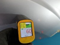 Błotnik przód prawy Mitsubishi Outlander II srebrny A31