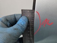 DRZWI PRZÓD LEWE KIEROWCY Peugeot 207 2d srebrny