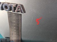 Klapa tył Toyota Corolla E12 sedan 4d srebrny 199