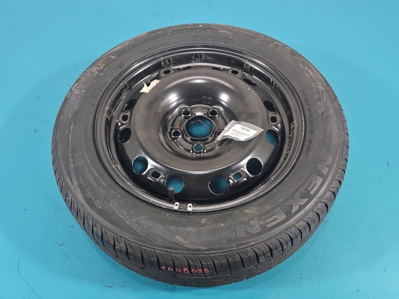 Koło zapasowe 15" dojazdowe dojazdówka Skoda Rapid Rozstaw śrub: 5x100, Marka: Nexen, 185 mm, Profil opony: 60,...