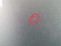 Drzwi tył lewe Ford Fiesta Mk6 HB 5d srebrny 62