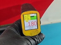 Drzwi tył lewe Vw Golf II HB 5d czerwony LY3D