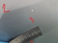 Drzwi tył lewe Toyota Corolla E12 sedan 4d srebrny 199
