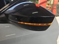 Lusterko lewe pin Skoda Superb III kombi biały LS9R 5d europa