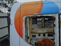 Błotnik tył prawy Ford Transit MK8 13-17 biały ćwiartka