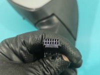 Lusterko lewe Renault Scenic III czarny, malowana, elektryczny, Europejska, Kod lakieru: TEGNE, Regulowane i składane...