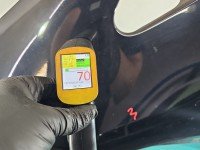 Błotnik przód lewy Honda Civic VIII UFO czarny B92P