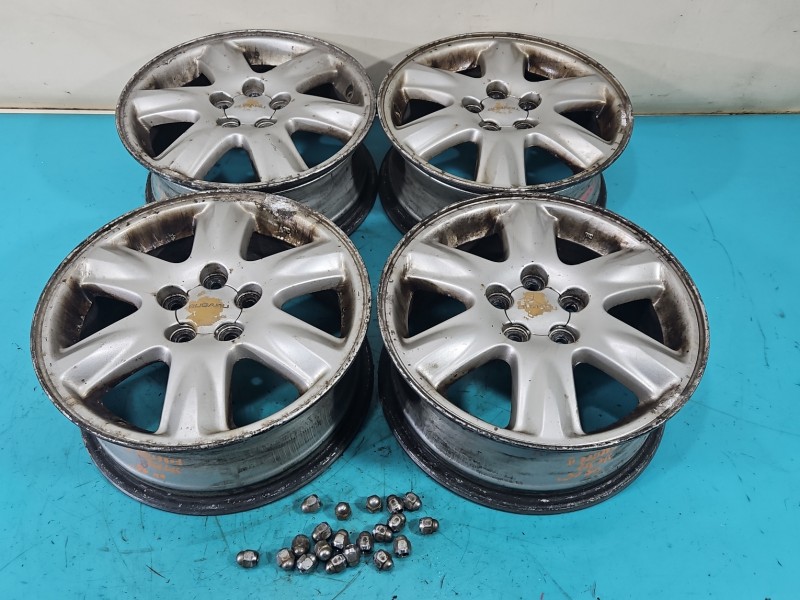Felga aluminiowa 15" komplet alufelgi felgi Subaru Forester II SG