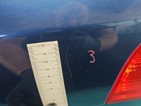 Klapa tył Audi A4 B7 kombi 5d niebieski LZ5C