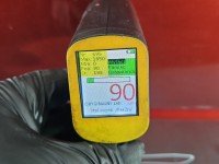 DRZWI PRZÓD PRAWE PASAŻERA Skoda Fabia I 5d bordowy 9770 LF3T